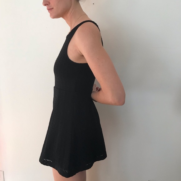 Black Lace Romper - Picture 3 of 4